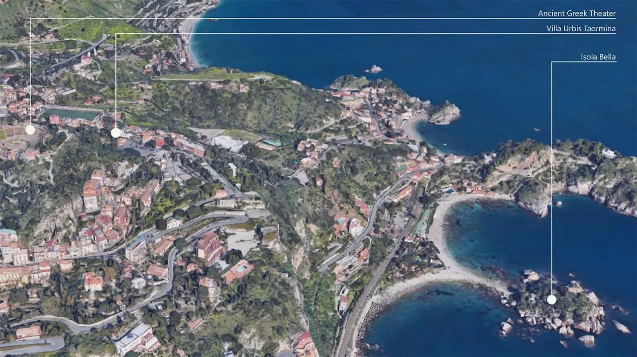 Villa Urbis Taormina, Luxury Villa In The Heart Of Taormina With Swimming Pool & Lift